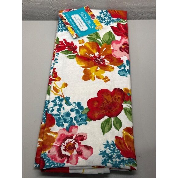Pioneer Woman Wildflower Whimsy Kitchen Towel Set - Picture 2 of 3
